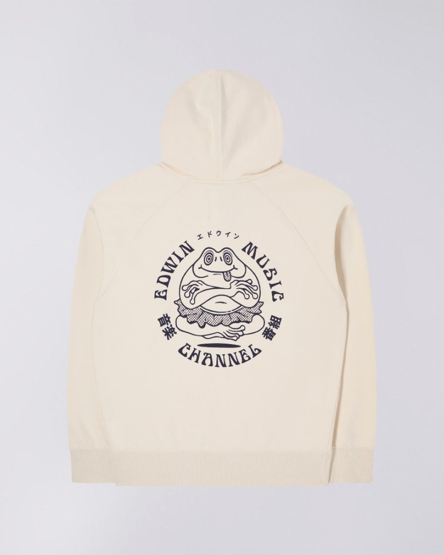 EDWIN Edwin Music Channel Hoodie Sweat Garment Washed