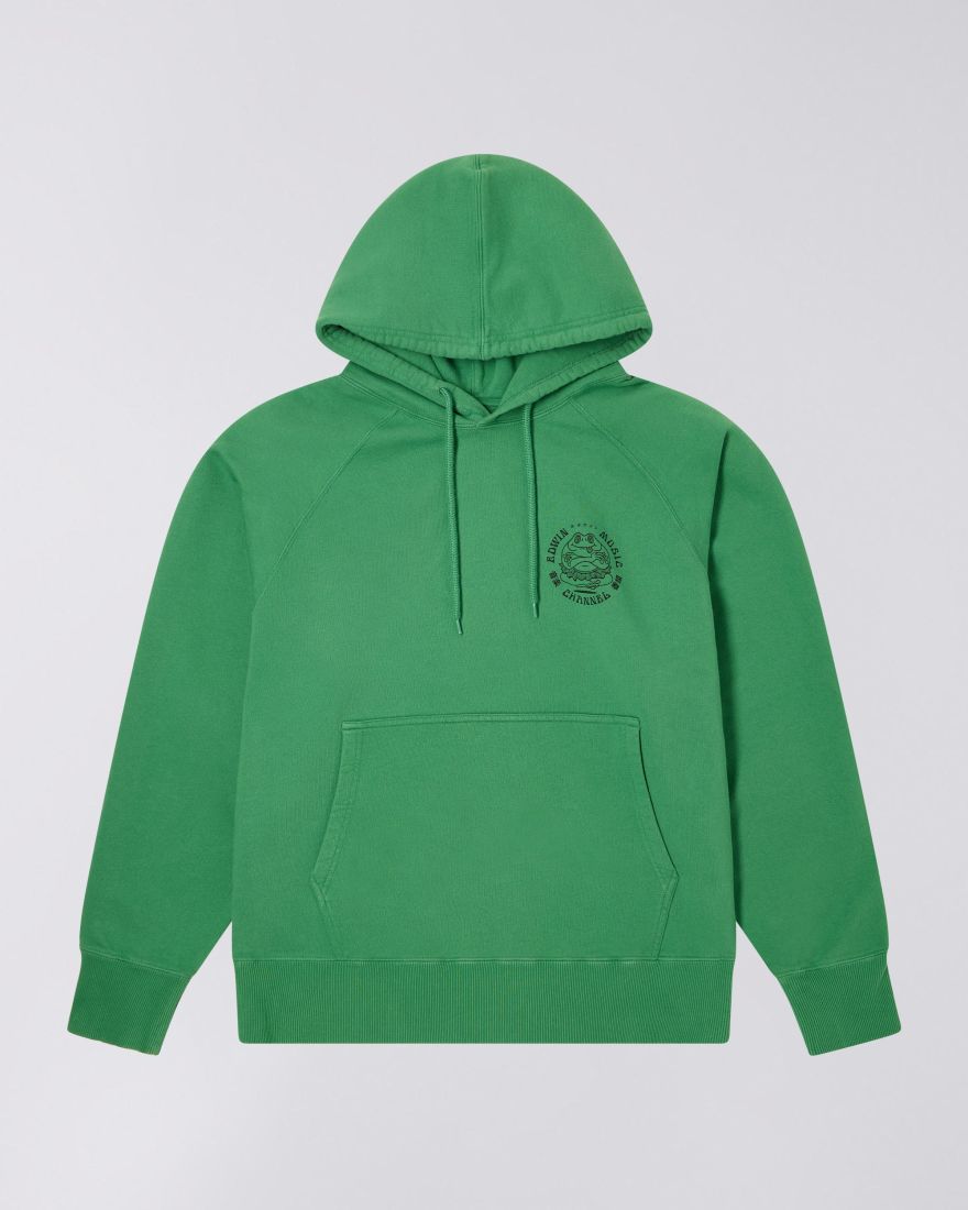 EDWIN Edwin Music Channel Hoodie Sweat garment washed