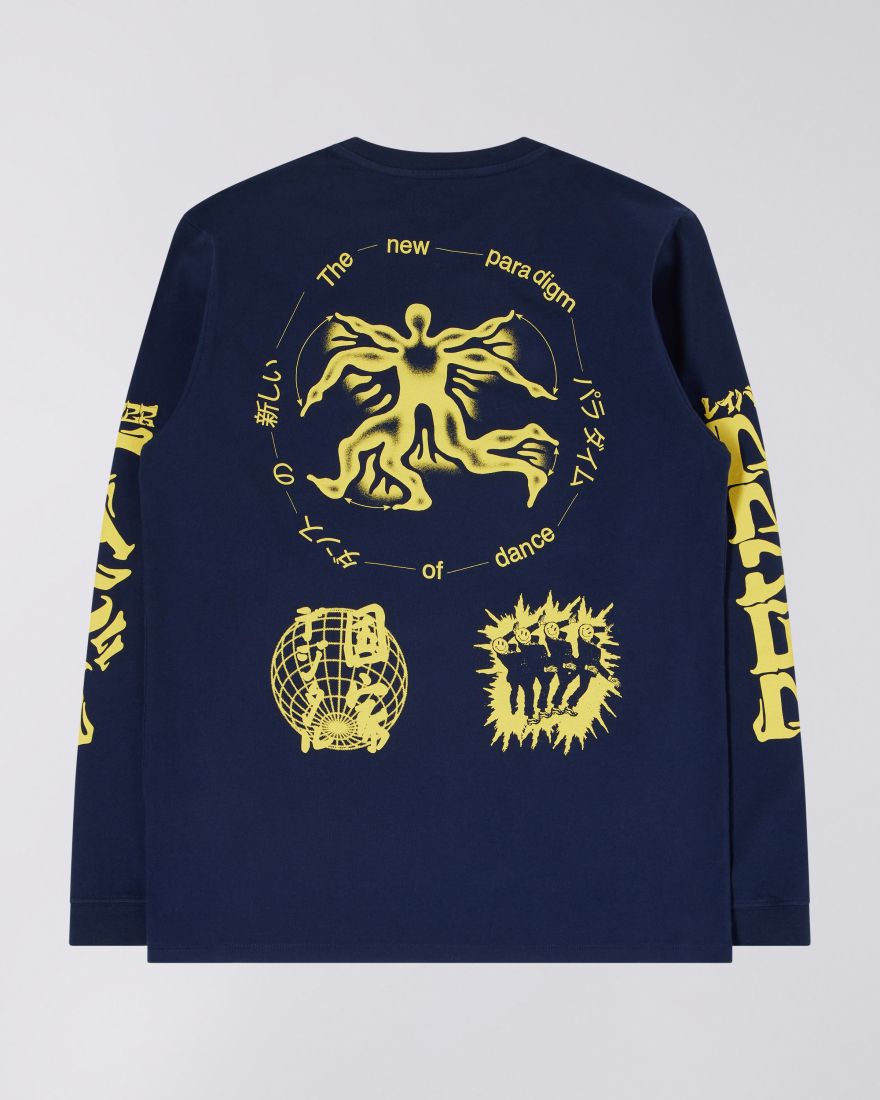 EDWIN New Paradigm T-Shirt LS Garment Washed