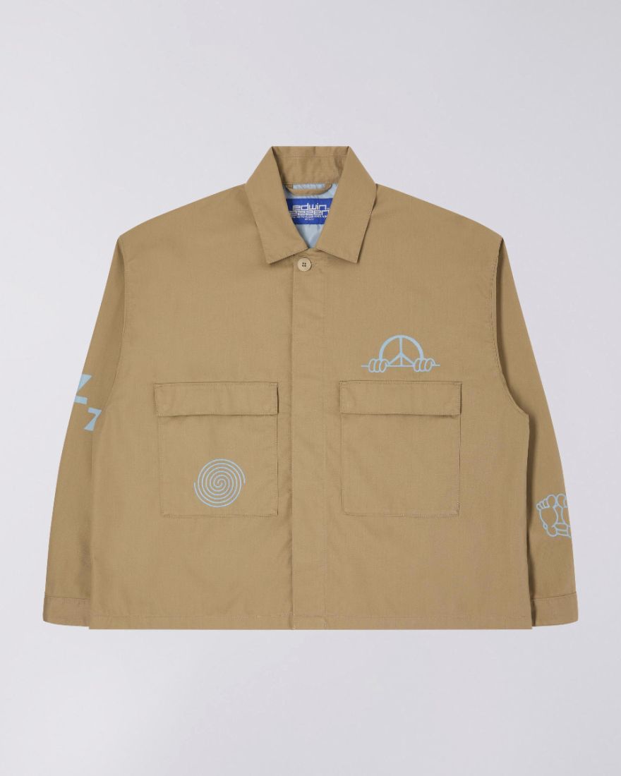 EDWIN Oshino Zen Jacket garment washed