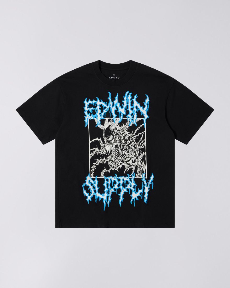 EDWIN Panku Kochu T-Shirt Black