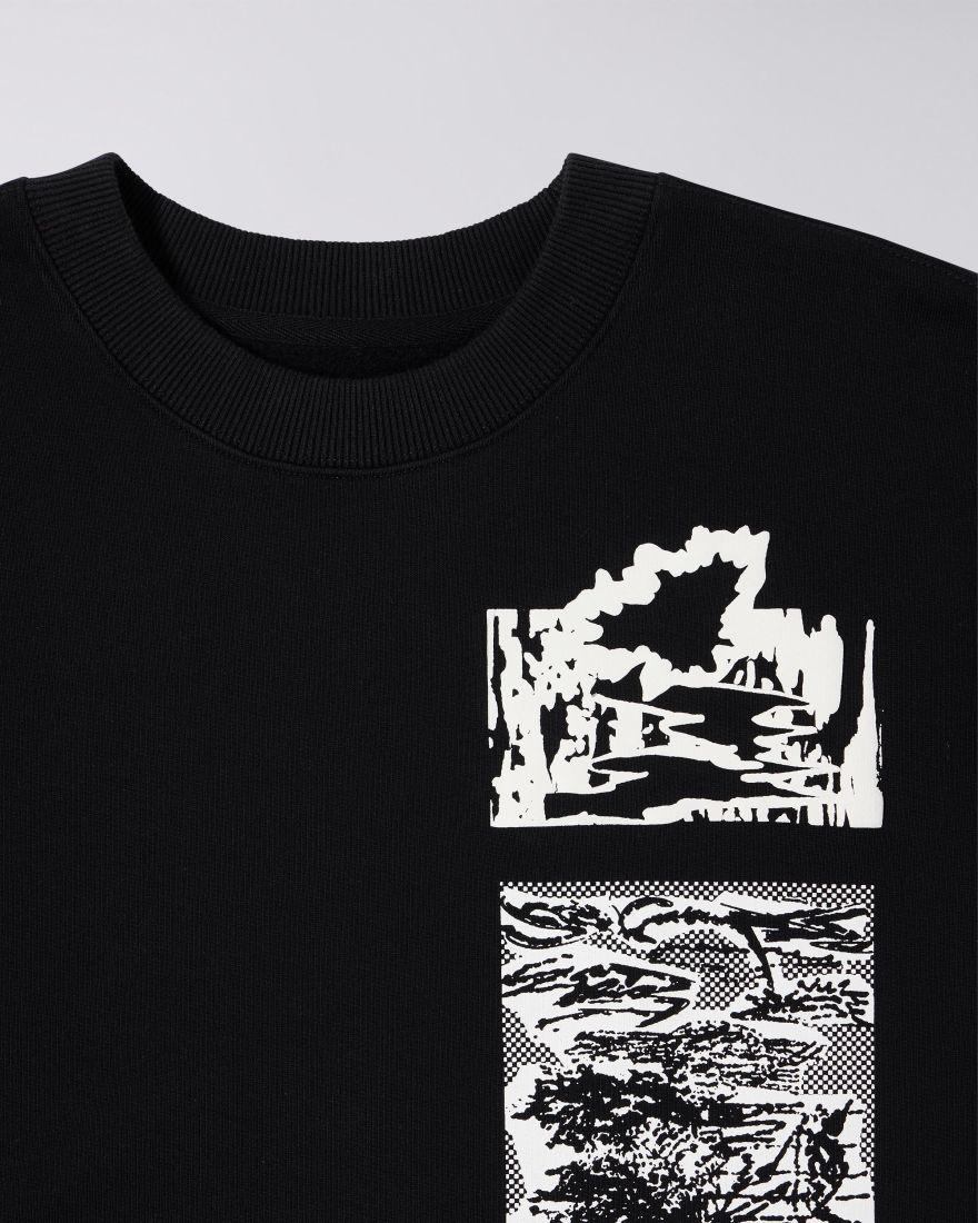 EDWIN Panku Sweat Black