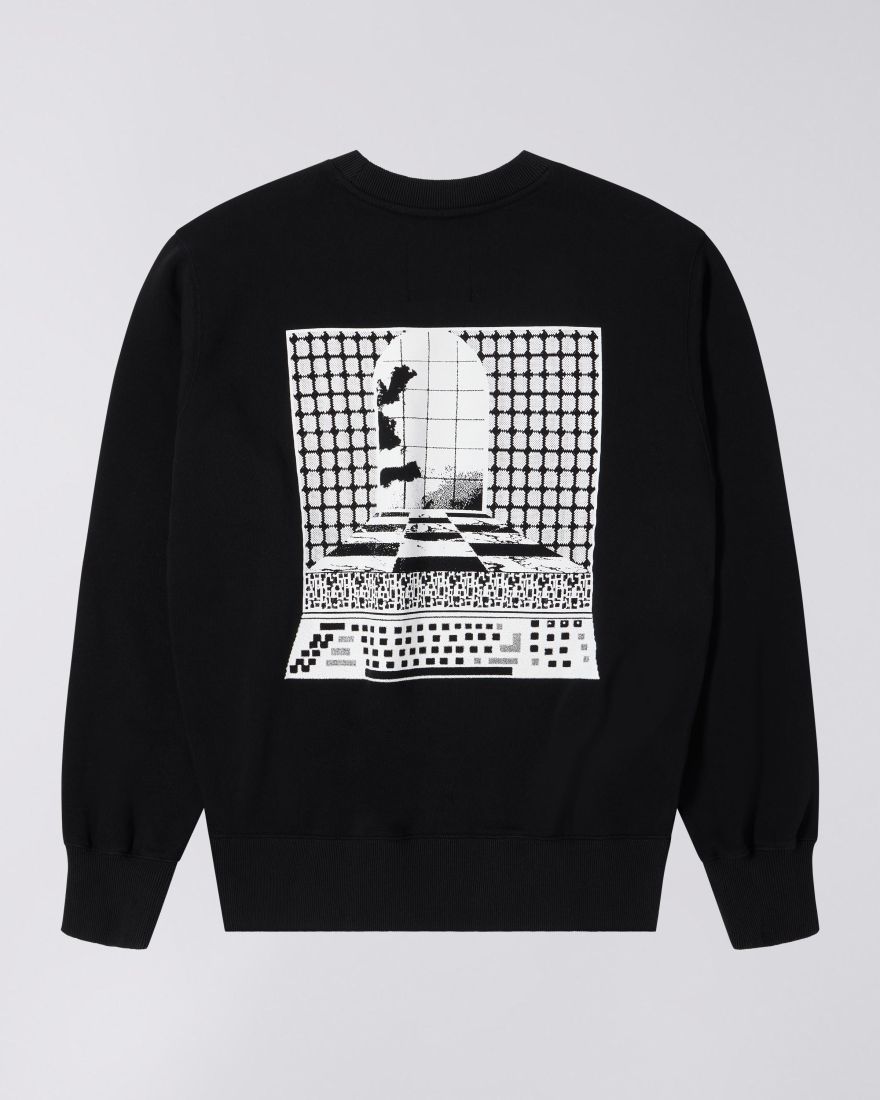 EDWIN Panku Sweat Black