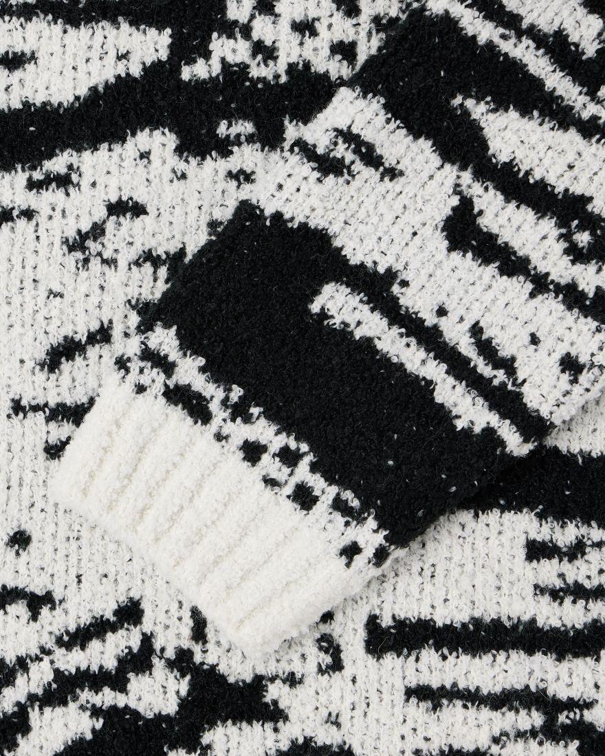 EDWIN Panku Sweater White / Black