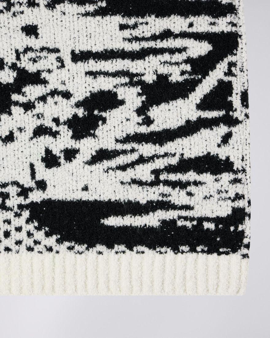 EDWIN Panku Sweater White / Black