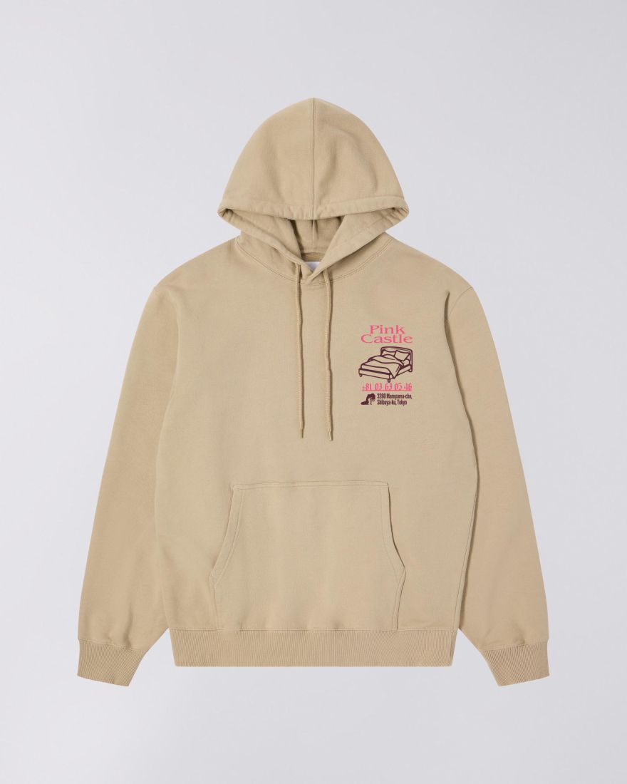 EDWIN Pink Castle Hoodie Sweat Seneca Rock