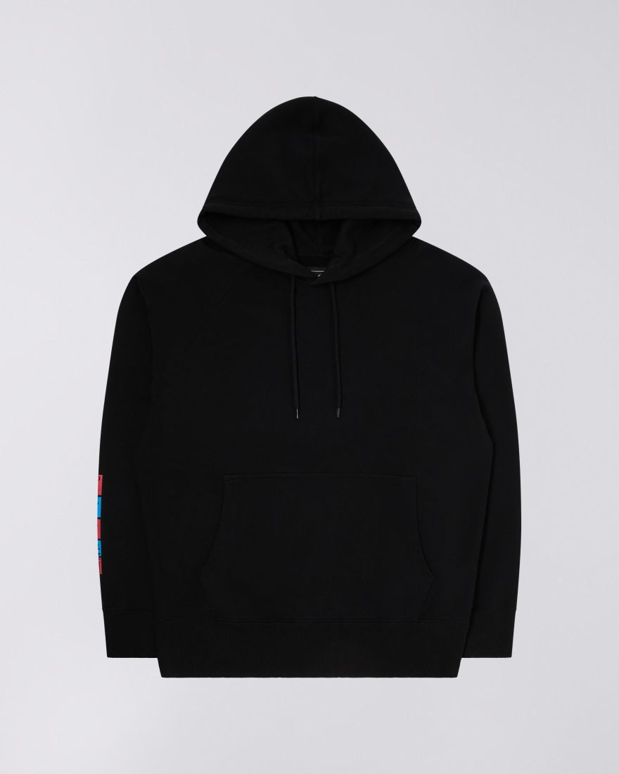 EDWIN Pinku Eiga Hoodie Sweat garment washed