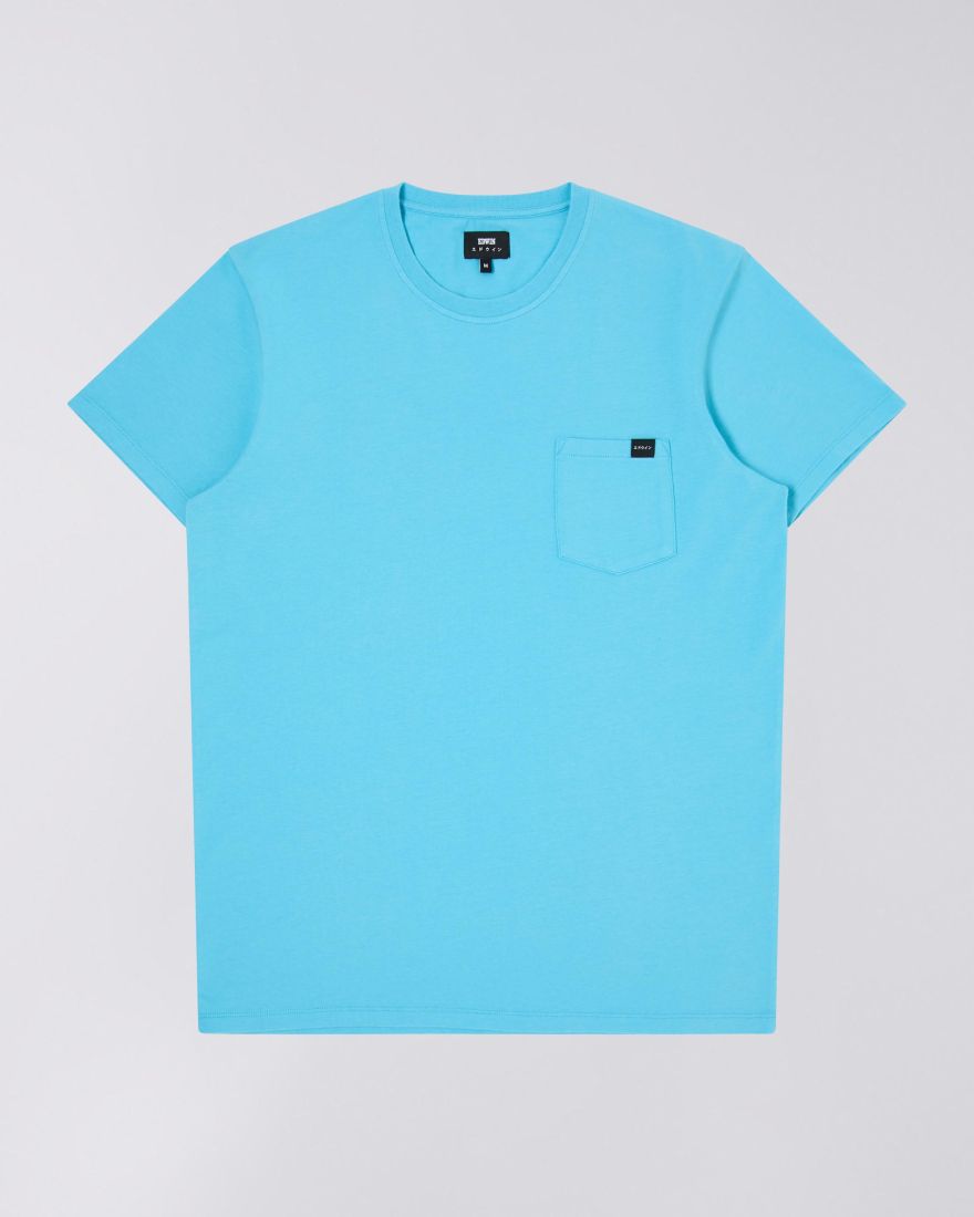 EDWIN Pocket T-Shirt garment washed