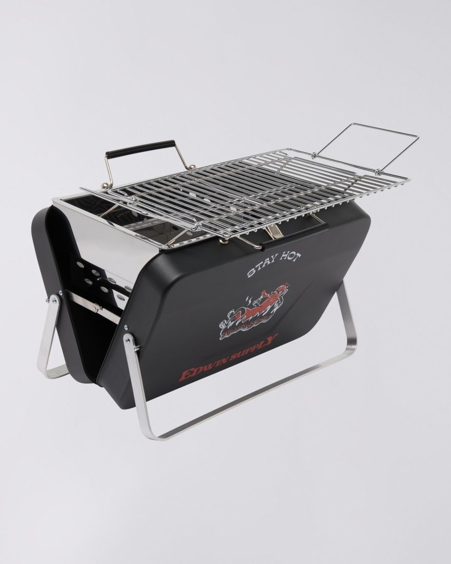 EDWIN Portable BBQ Black