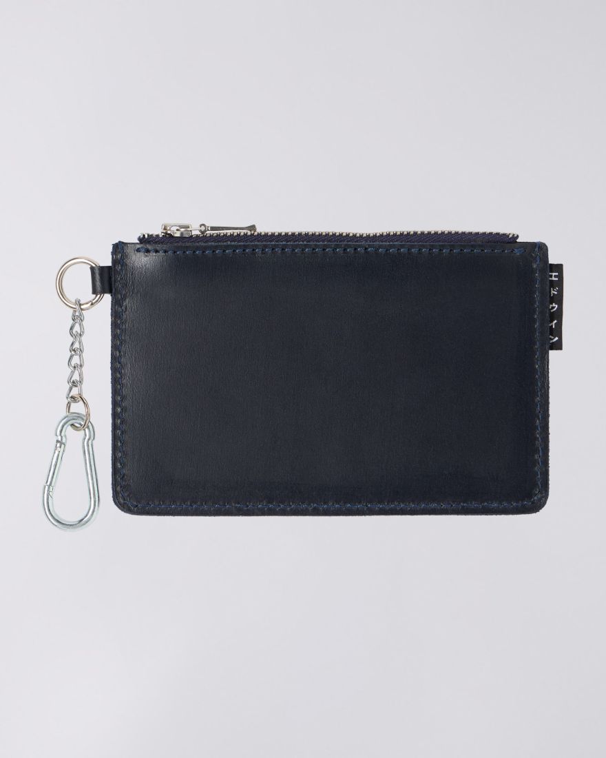 EDWIN Pouch Leather Navy