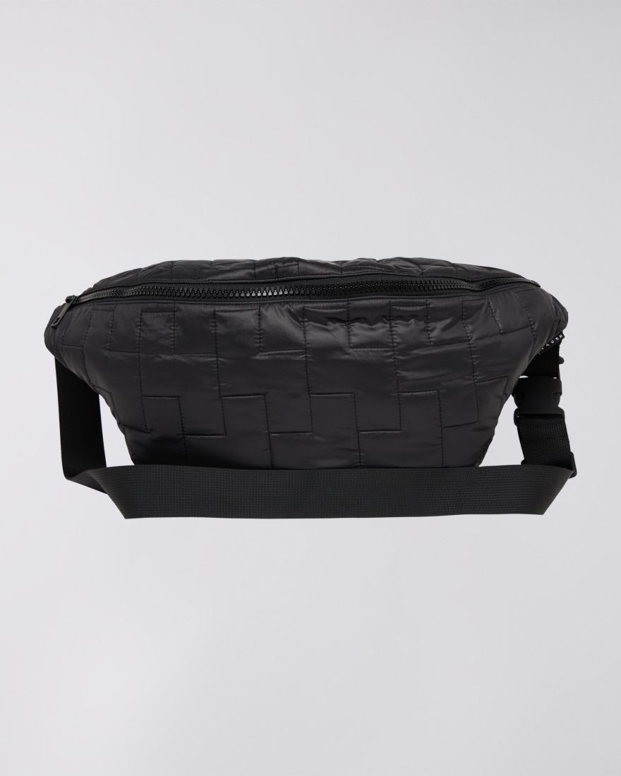 EDWIN Quilted Belt Bag Black
