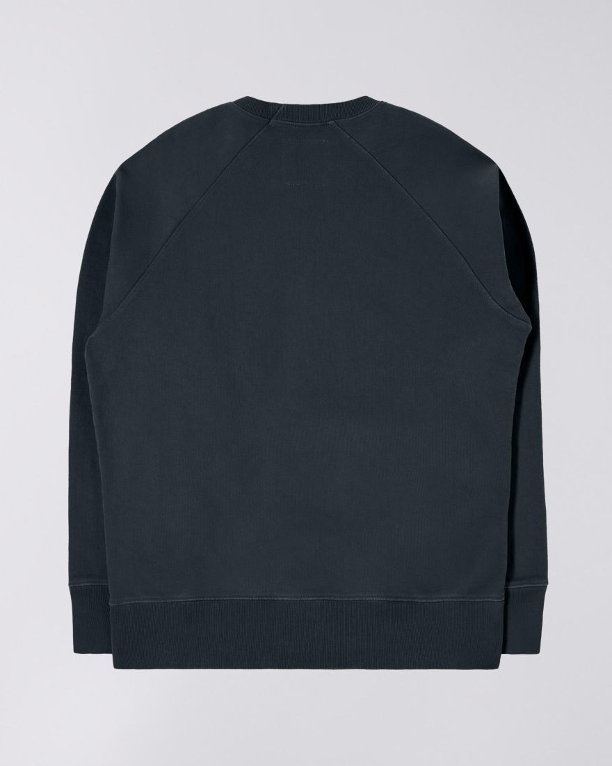 EDWIN Raglan Sleeve Crewneck Gd O-strike Wash