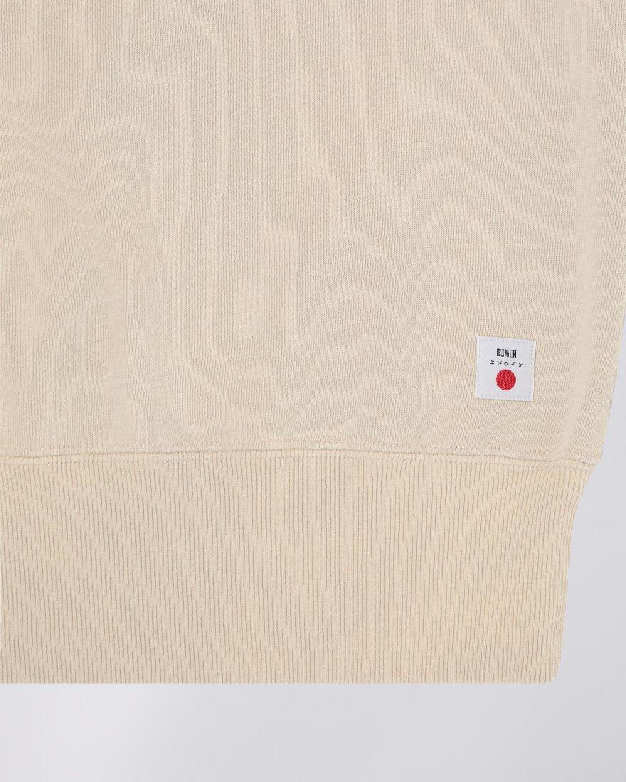 EDWIN Raglan-Sleeve Crewneck Ozone