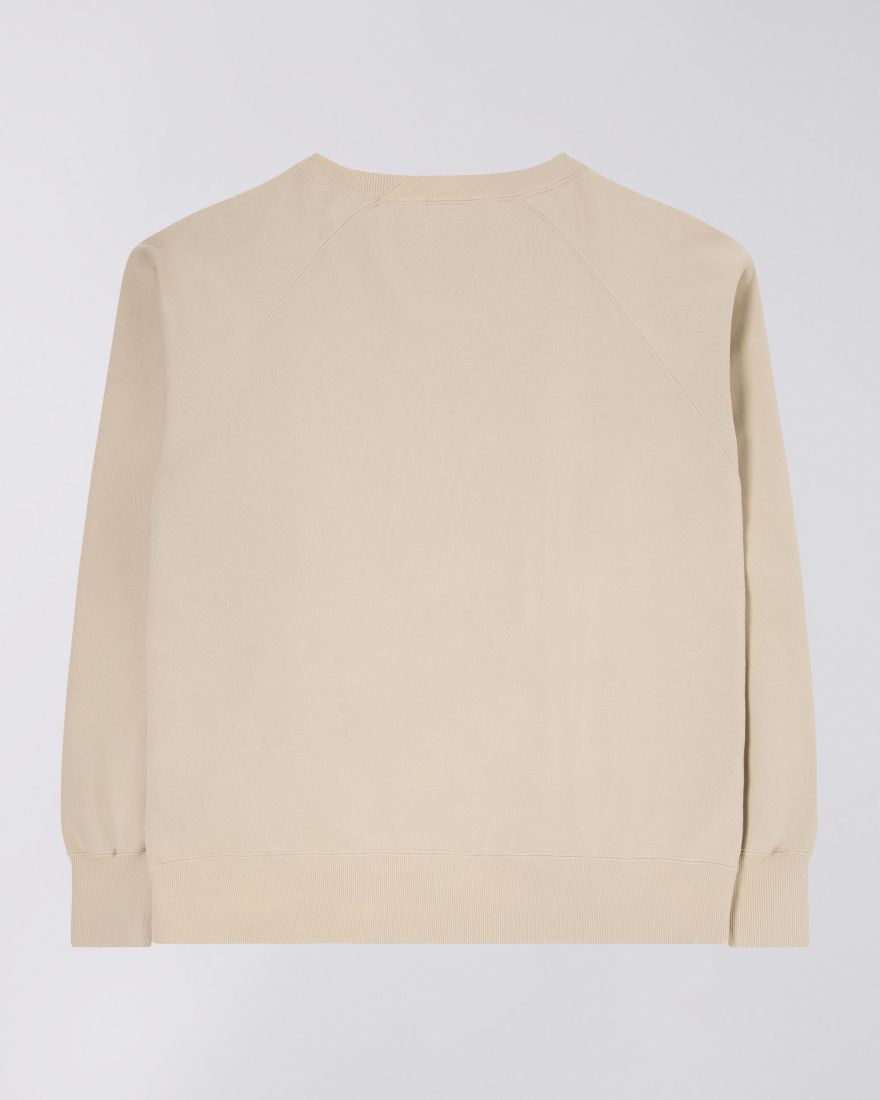 EDWIN Raglan-Sleeve Crewneck Ozone