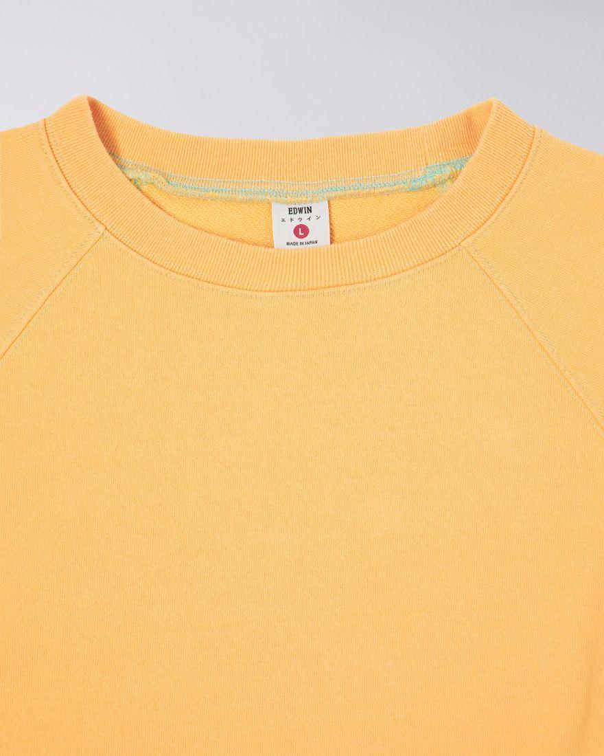EDWIN Raglan-Sleeve Crewneck Ozone