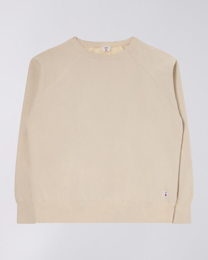 EDWIN Raglan-Sleeve Crewneck ozone