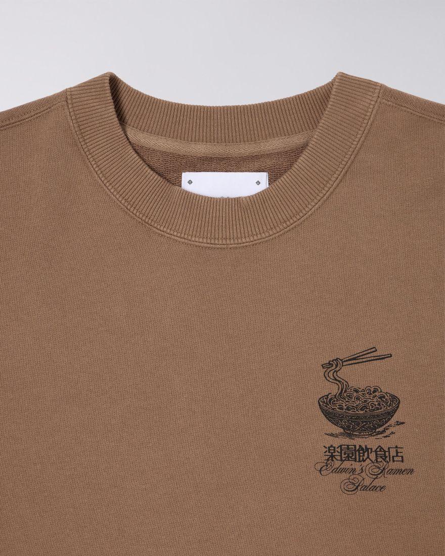 EDWIN Ramen Palace Sweat Garment Washed