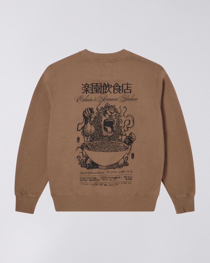 EDWIN Ramen Palace Sweat Garment Washed