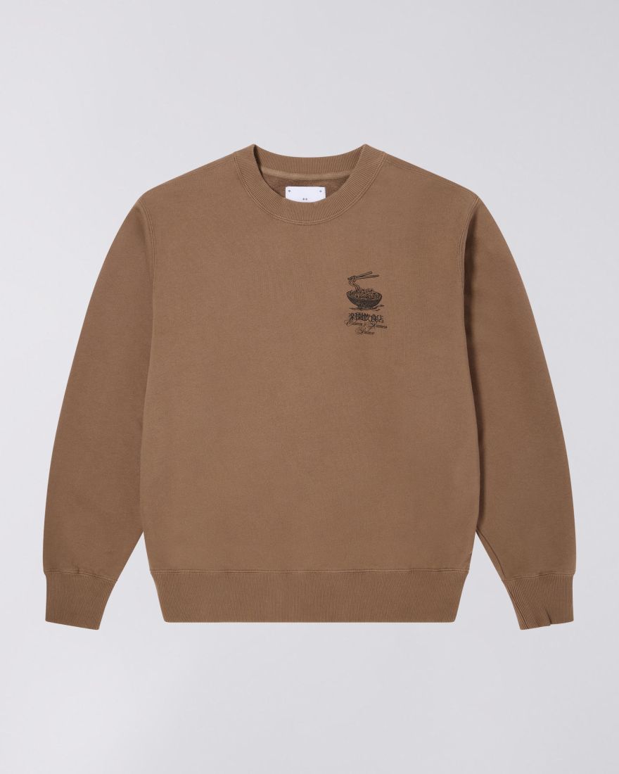 EDWIN Ramen Palace Sweat garment washed