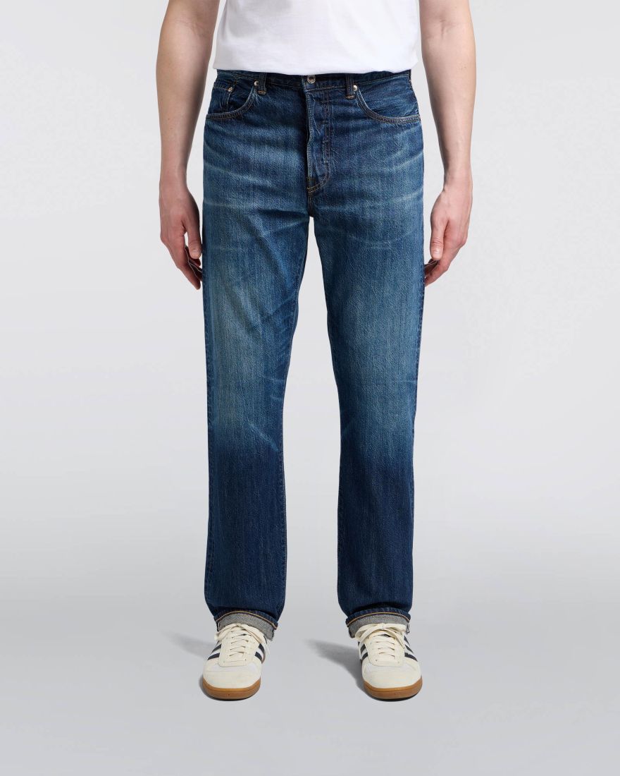 EDWIN Regular Straight Jeans dark used