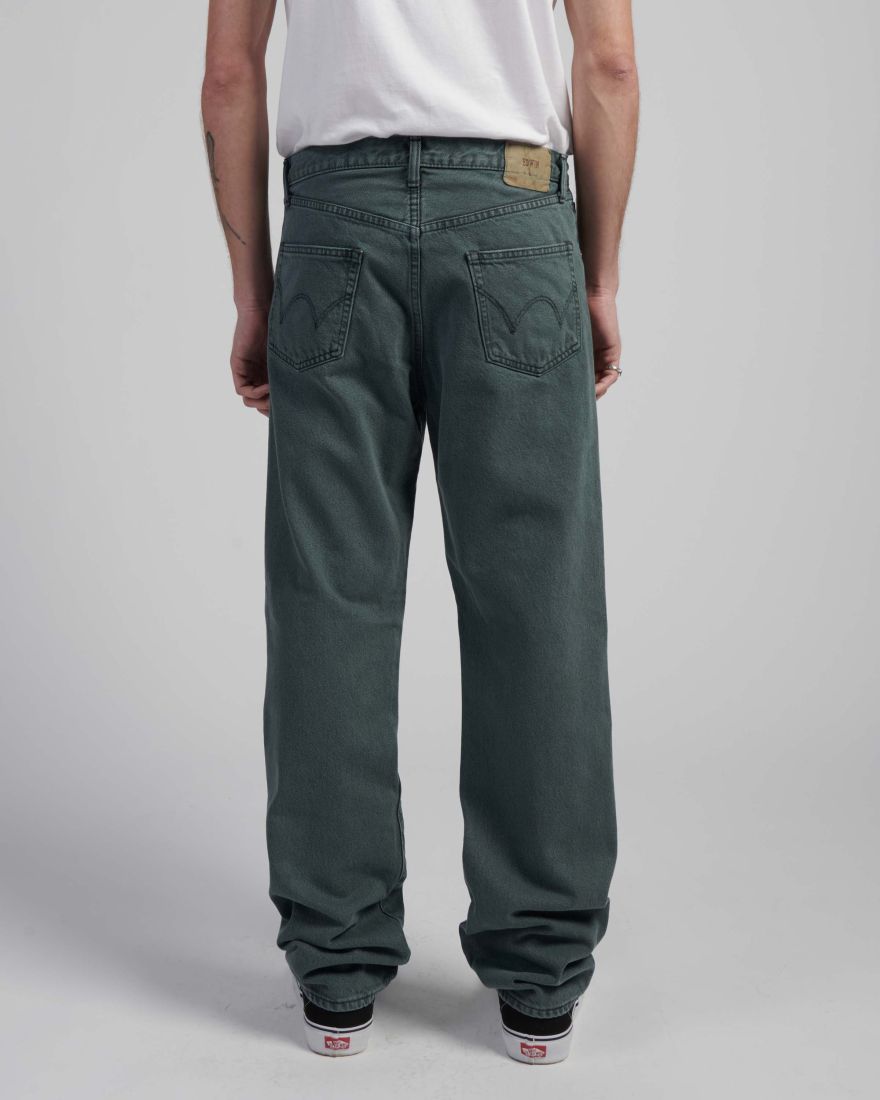 EDWIN Regular Straight Jeans Green Black