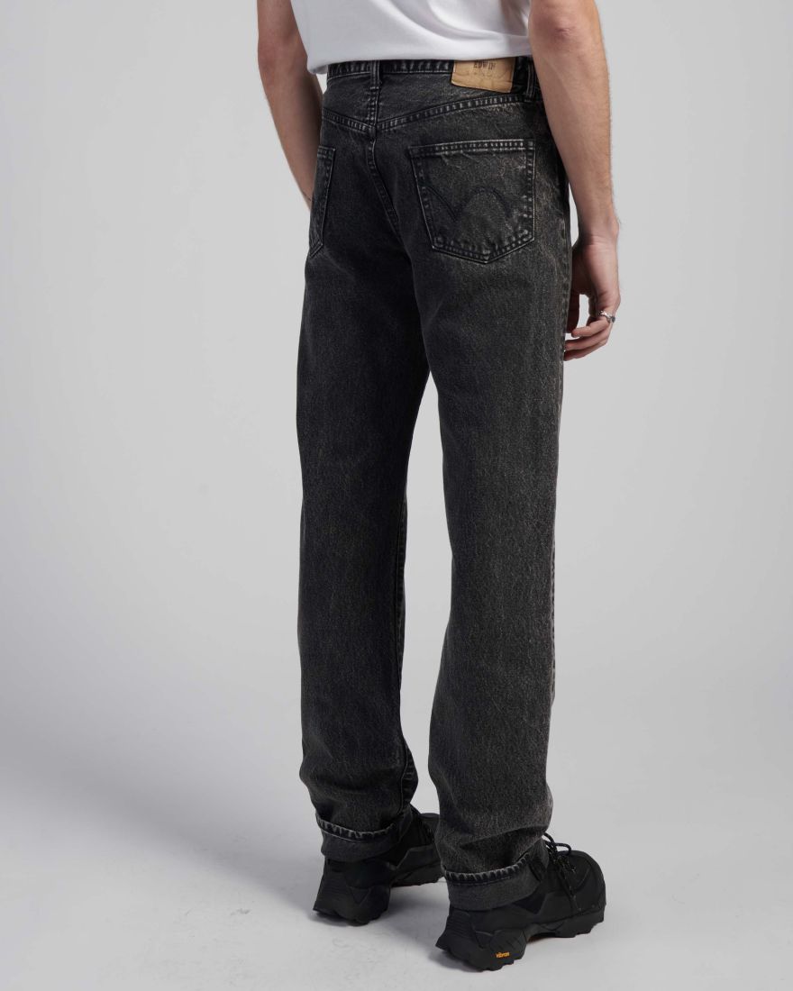 EDWIN Regular Straight Jeans Mid Dark Used