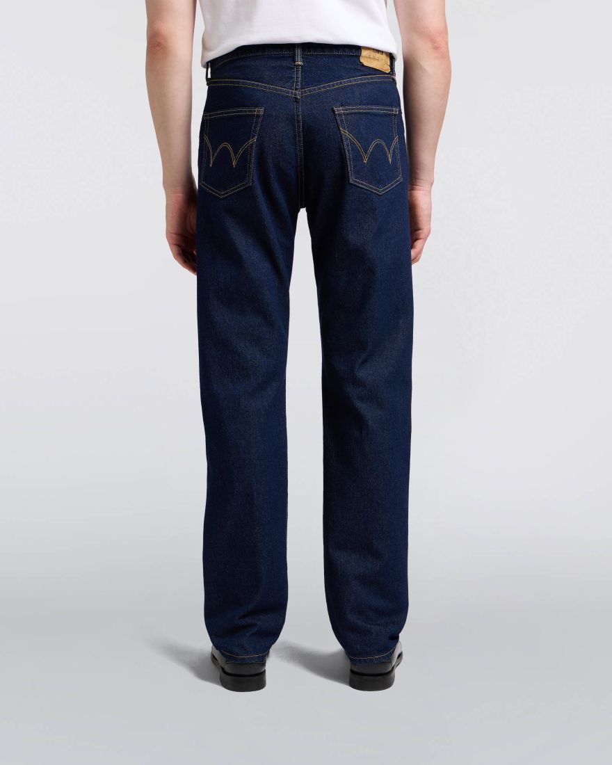 EDWIN Regular Straight Jeans Rinsed
