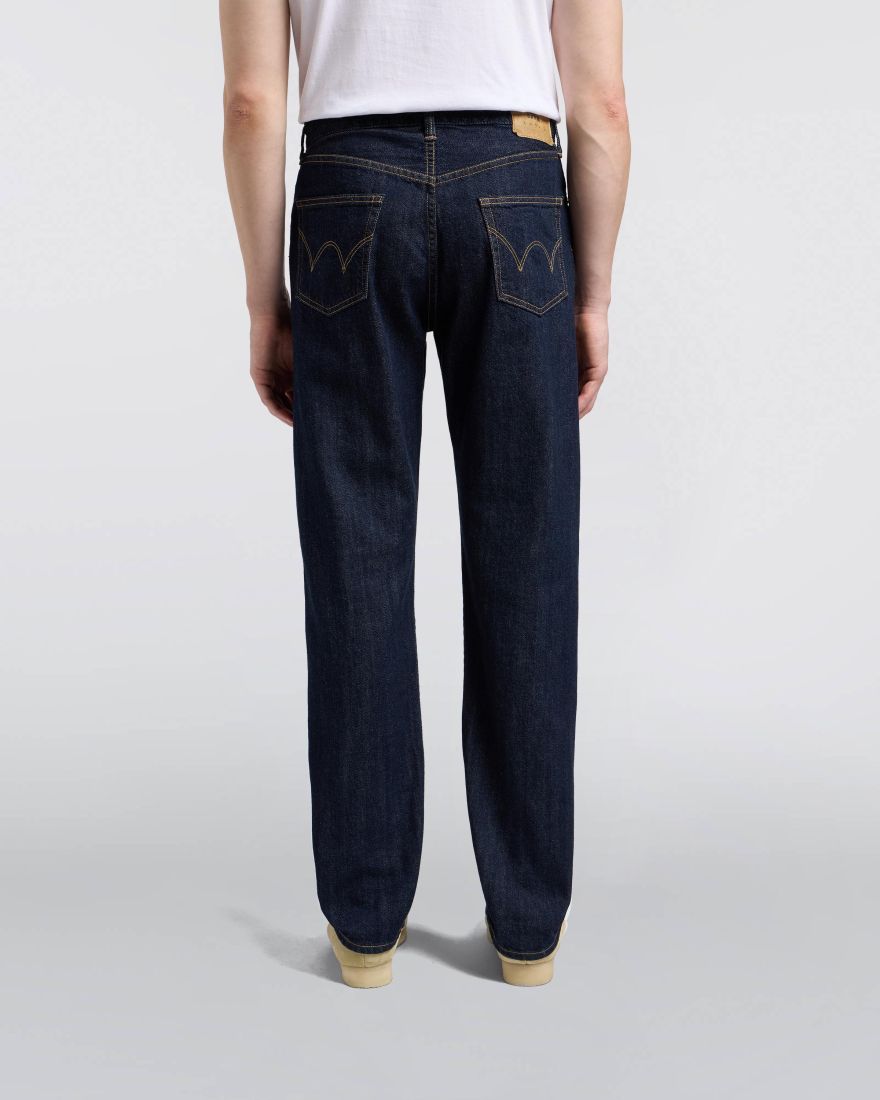 EDWIN Regular Straight Jeans Rinsed