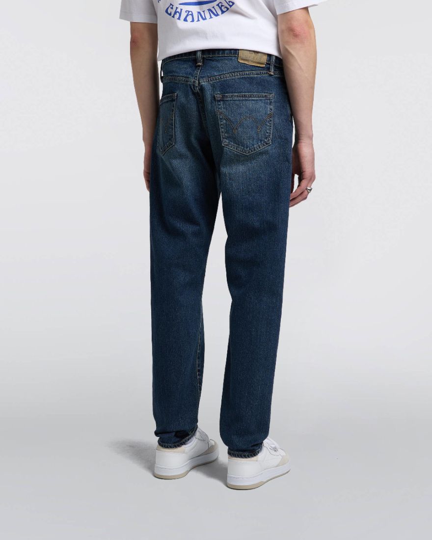 EDWIN Regular Tapered Jeans Dark Used