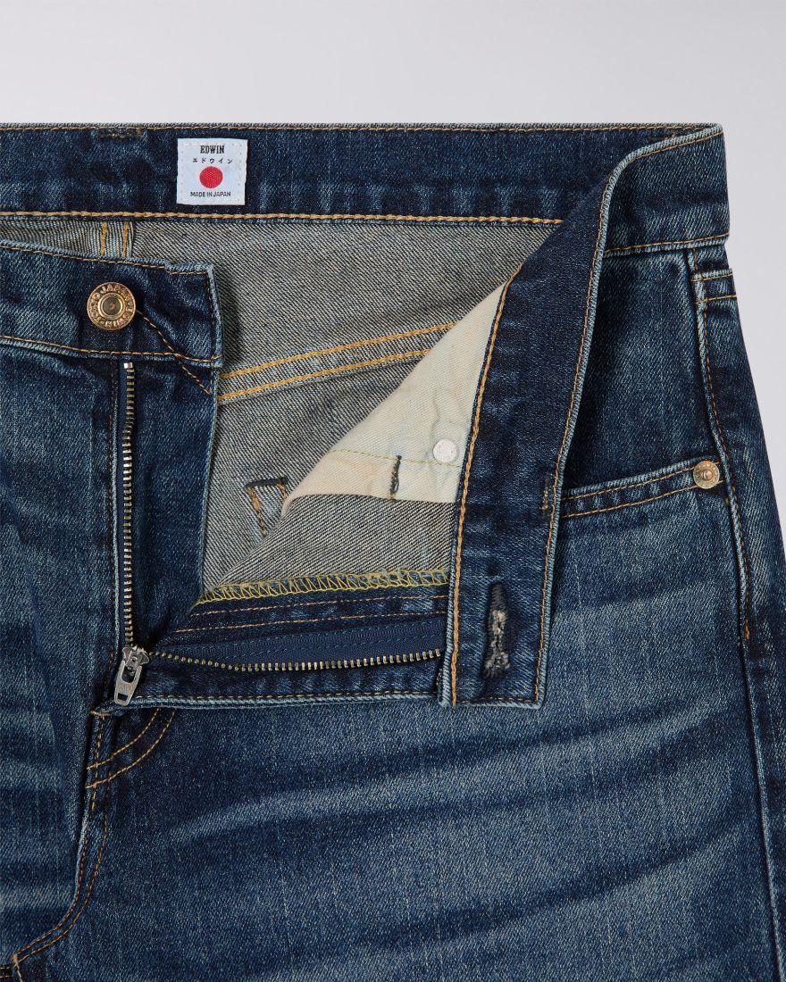 EDWIN Regular Tapered Jeans Dark Used
