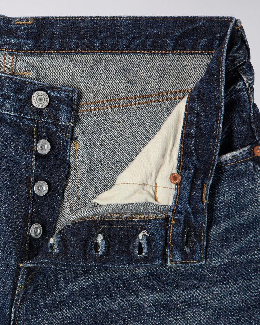 EDWIN Regular Tapered Jeans Dark Used Remake