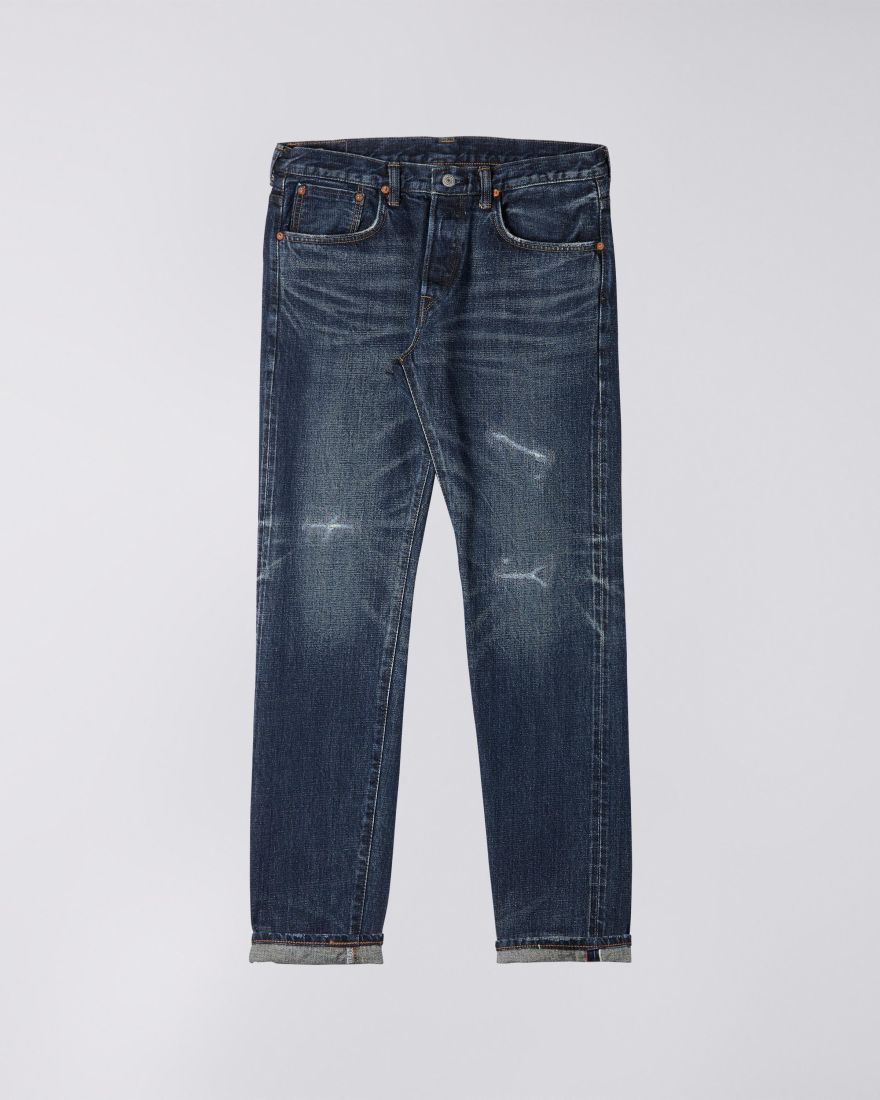 EDWIN Regular Tapered Jeans dark used remake