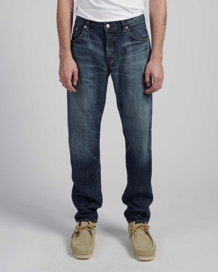EDWIN Regular Tapered Jeans dark used
