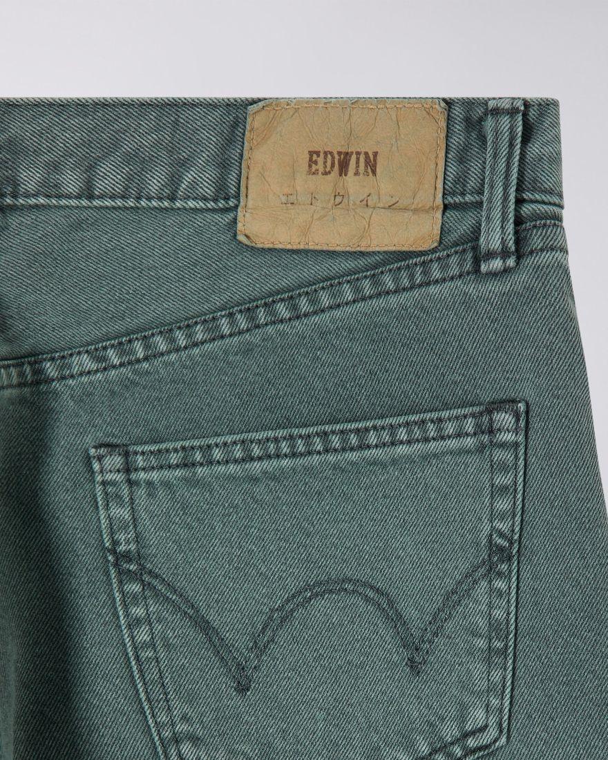 EDWIN Regular Tapered Jeans Green Black