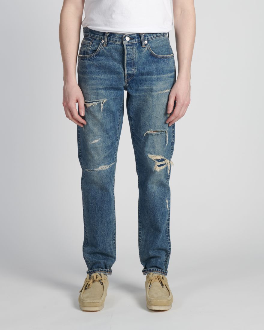 EDWIN Regular Tapered Jeans light used (remake)