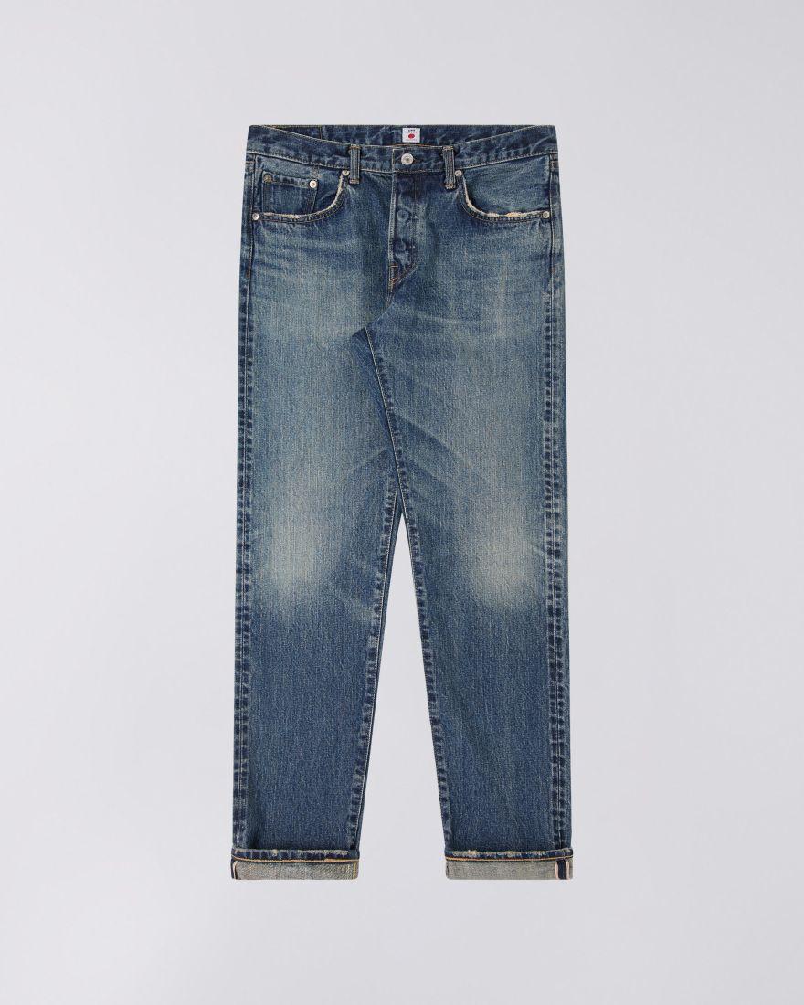 EDWIN Regular Tapered Jeans Mid Dark Used