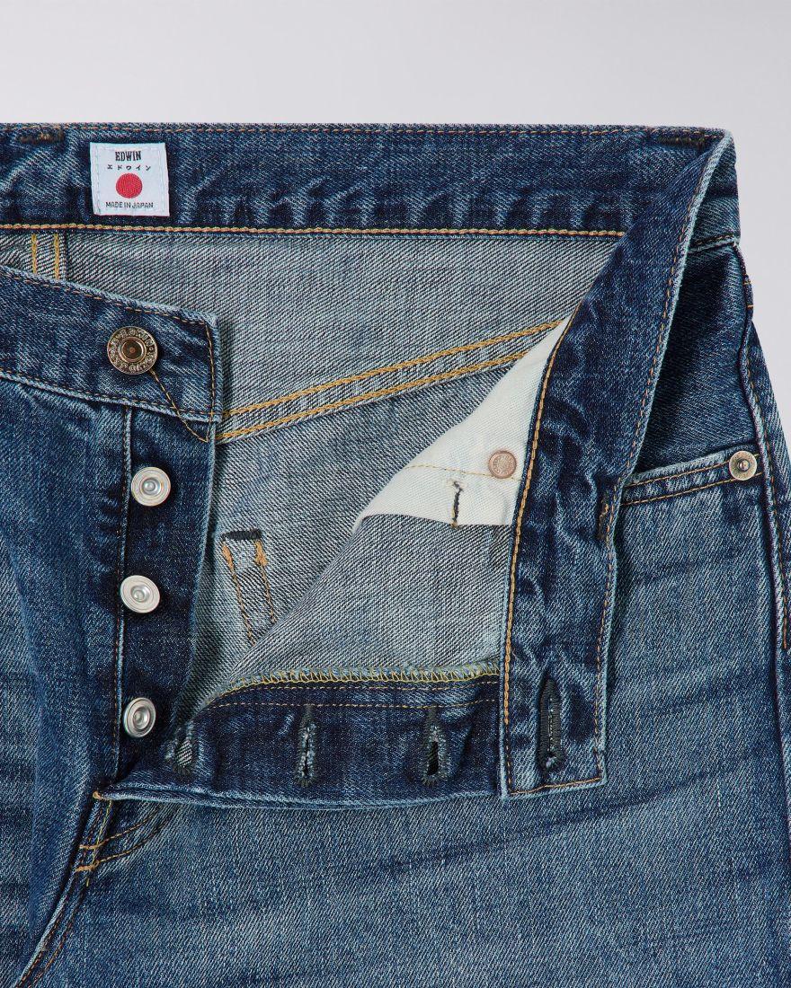 EDWIN Regular Tapered Jeans Mid Dark Wash