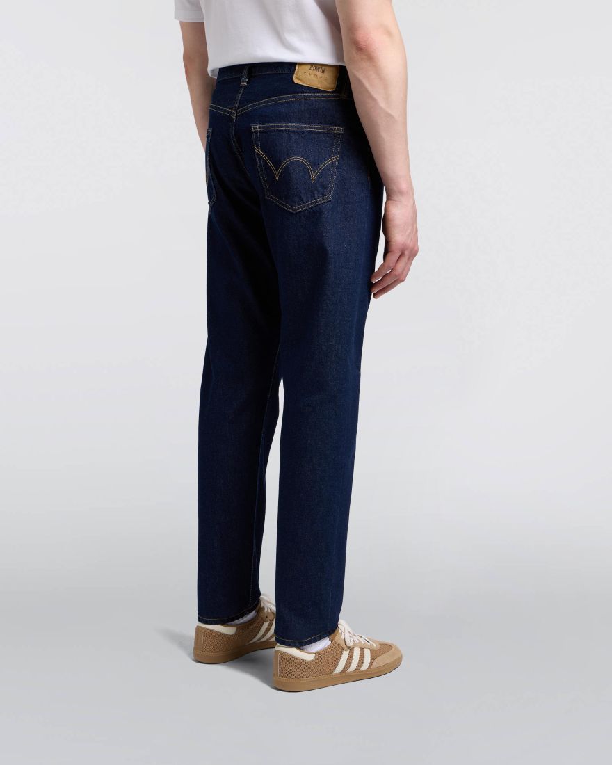 EDWIN Regular Tapered Jeans Rinsed