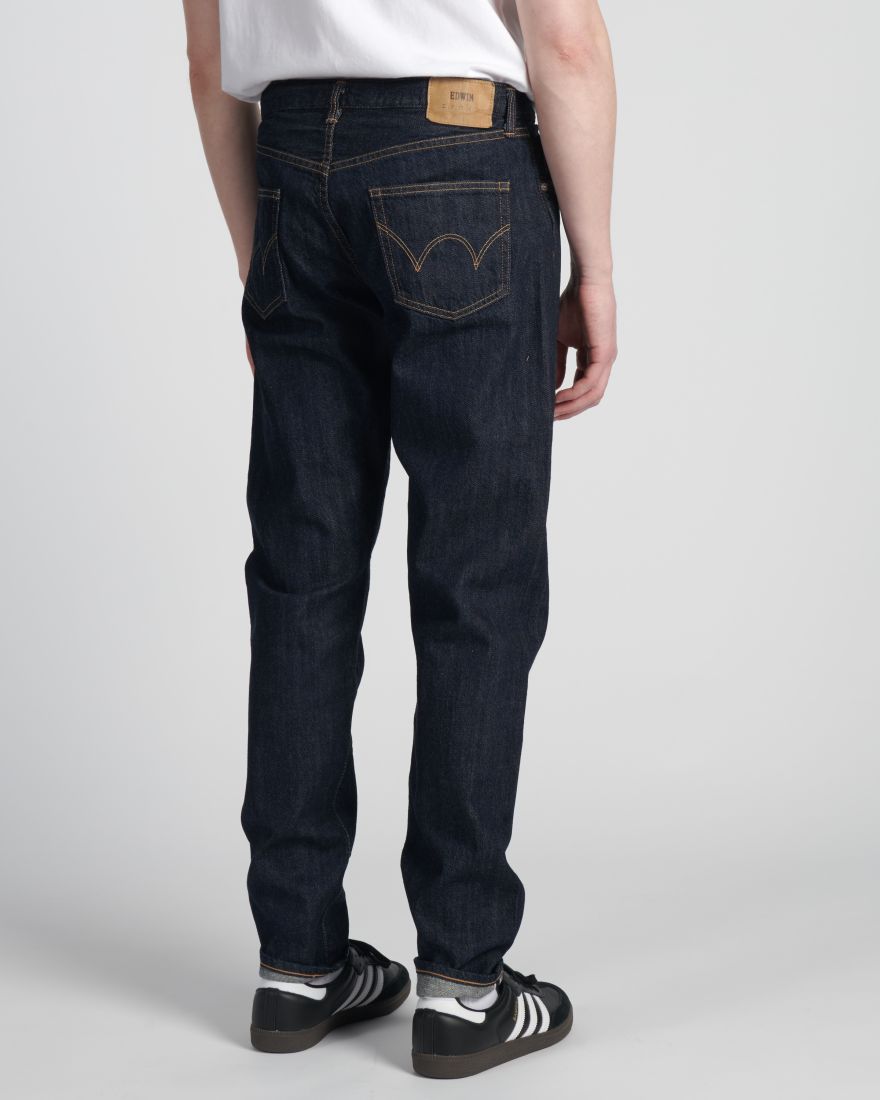 EDWIN Regular Tapered Jeans Rinsed