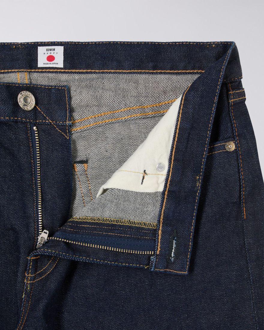 EDWIN Regular Tapered Jeans Rinsed