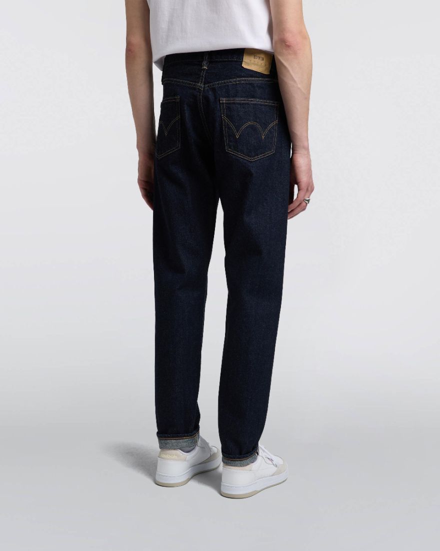 EDWIN Regular Tapered Jeans Rinsed
