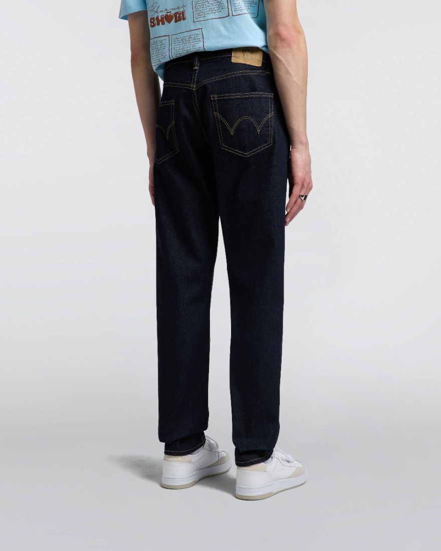 EDWIN Regular Tapered Jeans Rinsed