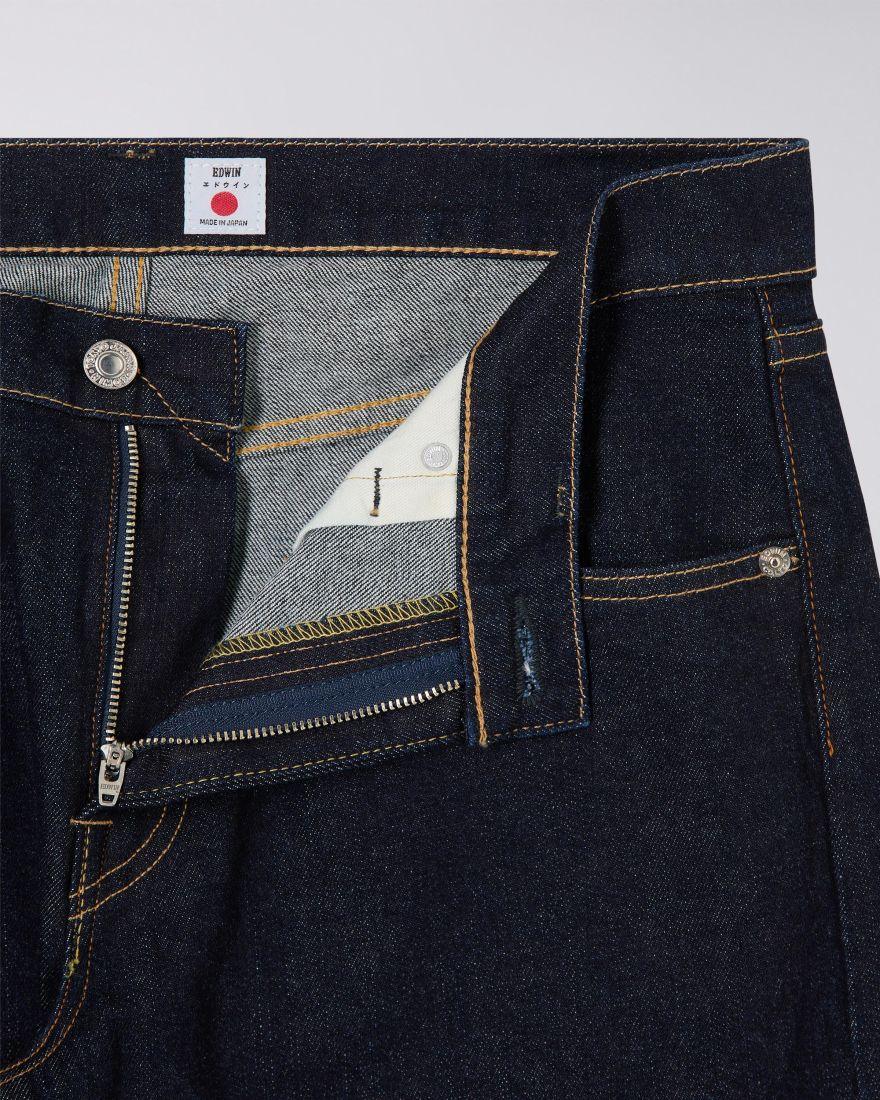 EDWIN Regular Tapered Jeans Rinsed