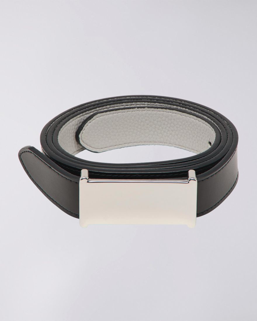 EDWIN Reversible Belt Black / Grey