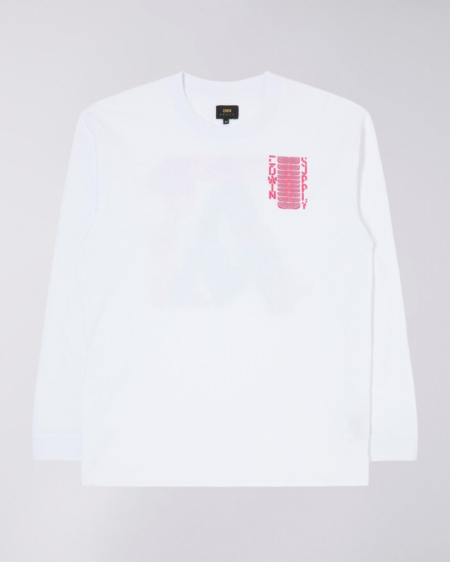 EDWIN Robert Beatty I T-Shirt LS garment washed