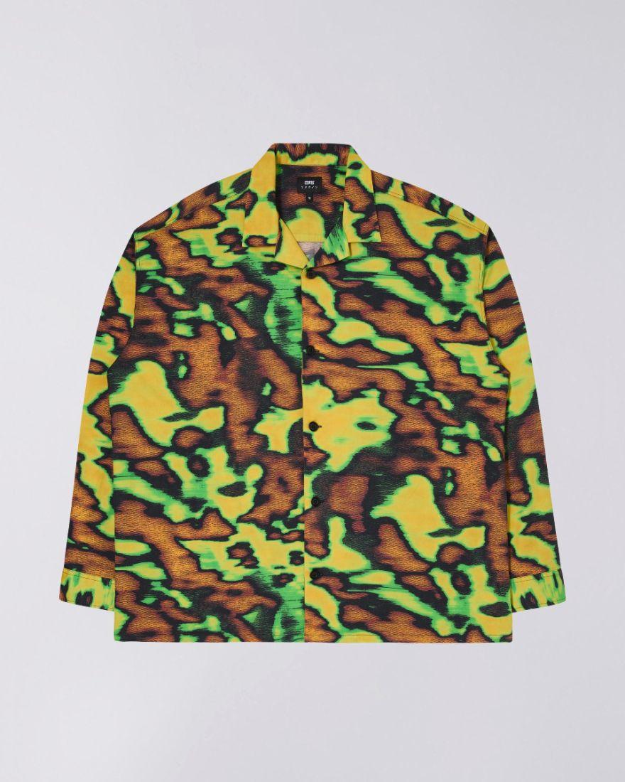 EDWIN Sabaku No Yakei Shirt LS garment washed