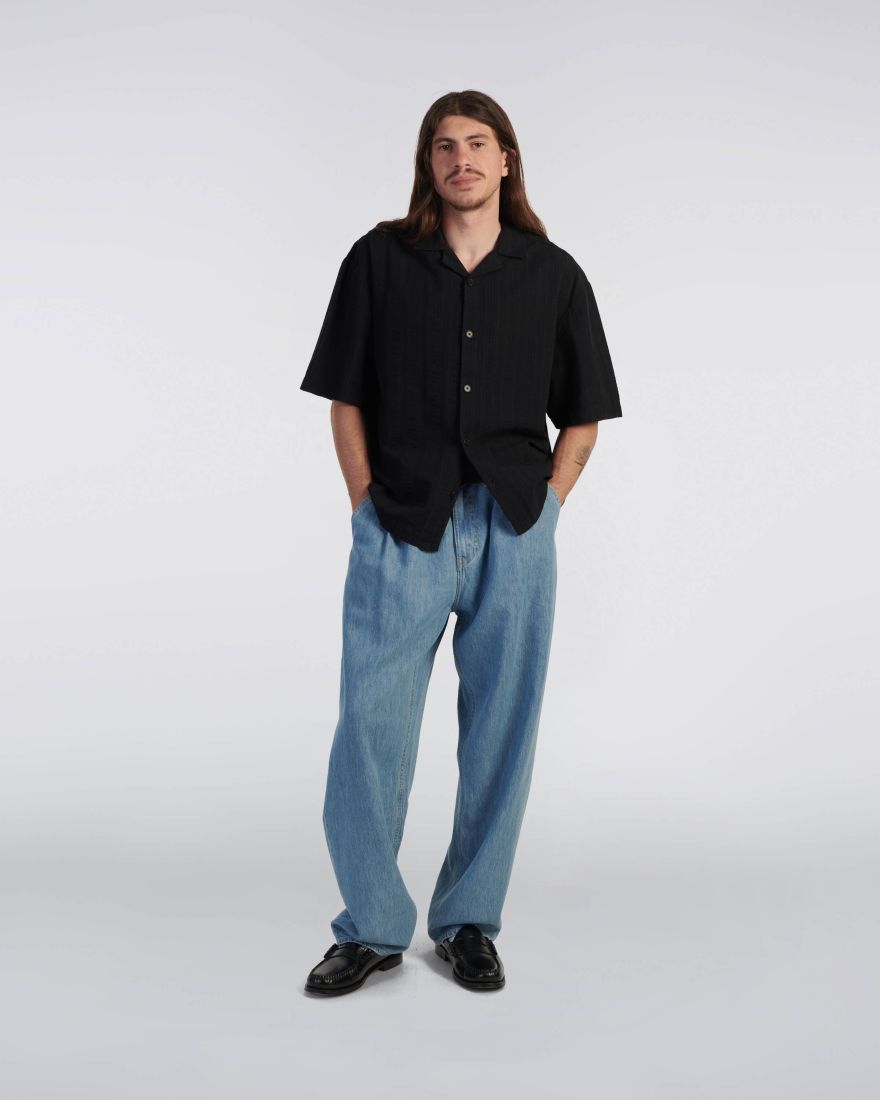 EDWIN Saga Shirt SS garment washed