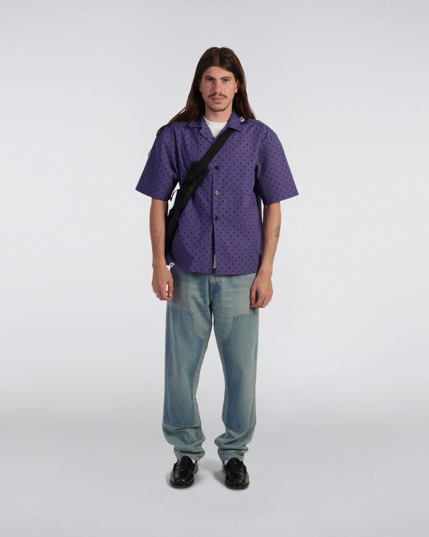 EDWIN Saga Shirt SS garment washed