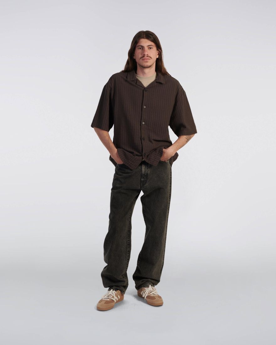 EDWIN Saga Shirt SS Garment Washed