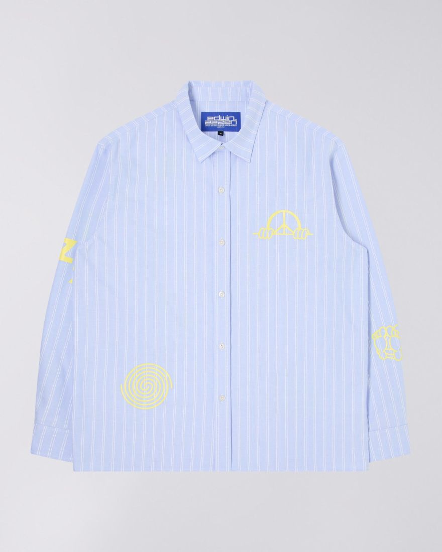 EDWIN Sebastian Shirt LS garment washed